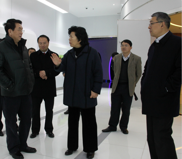 国家财政部关税司司长王伟莅临产业园考察