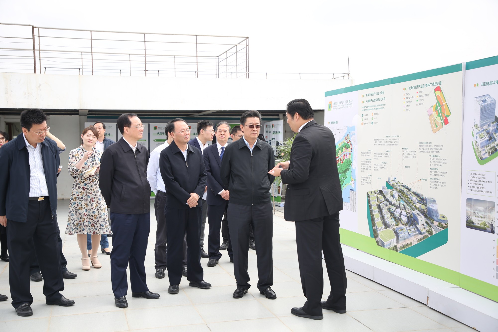 珠海市委书记郭永航履新赴产业园实地调研