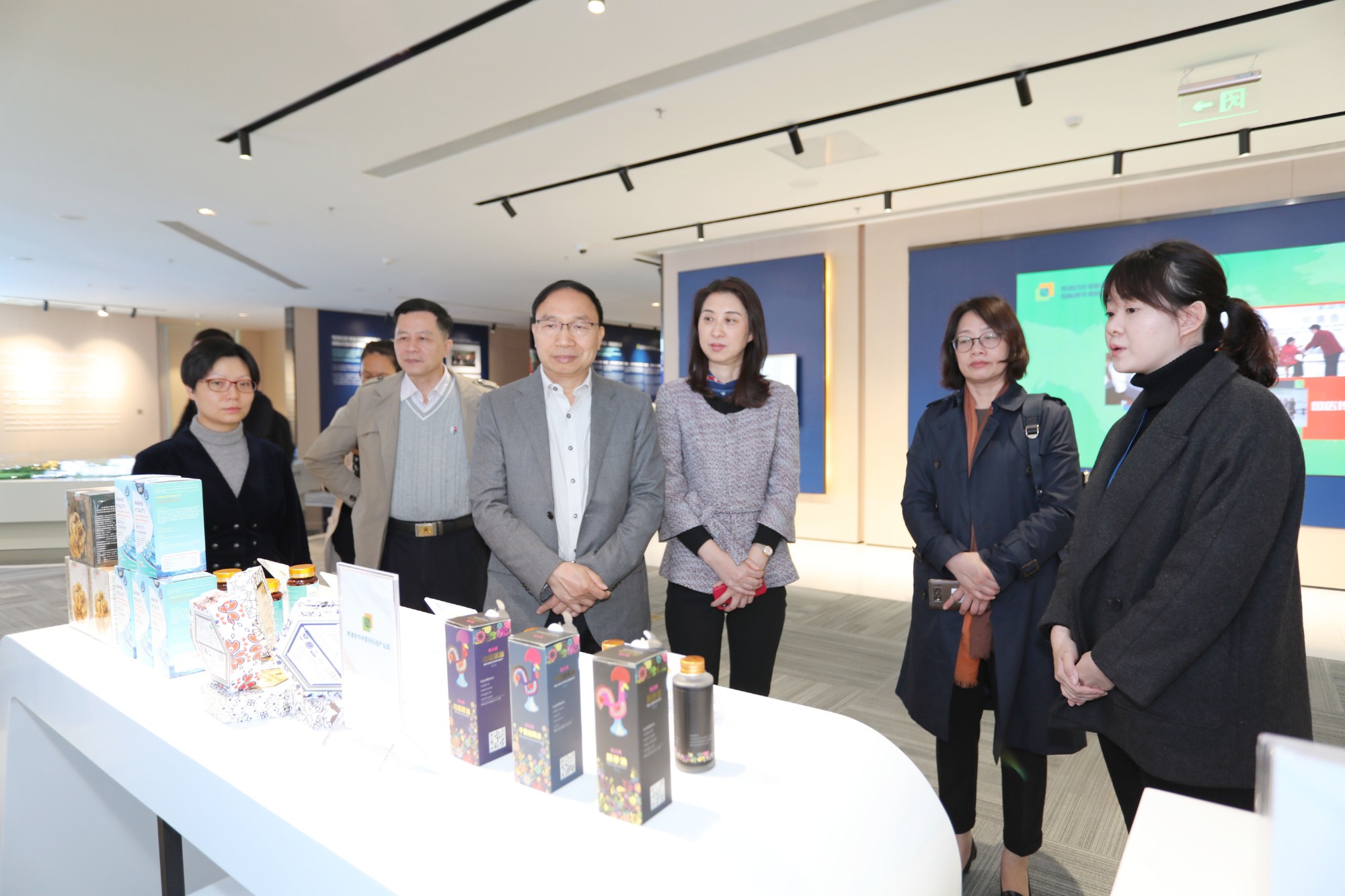 2019年3月15日，广东省委统战部巡视员林琳一行，在珠海市统战部副部长曹风云陪同下，到产业园考察。